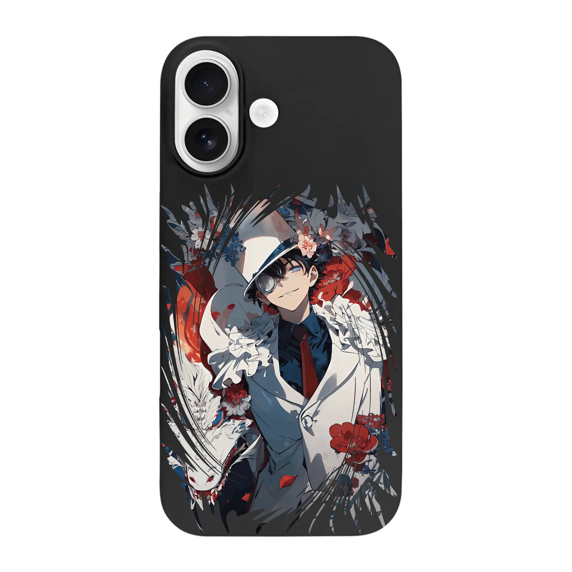 名探偵コナン グッズ 江戸川 コナン - iPhone 17 シリーズ シリコンケース 薄型 耐衝撃 指紋防止 ソフトタッチカバー 精密フィット 傷防止 保護ケース iPhone 17/17 Air/17 Pro/17 Pro Max 対応